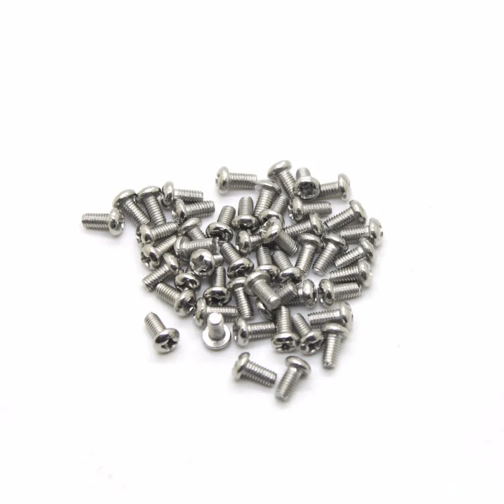 50Pcs/lot Screw M2*5 of Screws Nuts Assortment Bolts Screw Spike Round Head Screw 2mm Length 5mm High Quality CPC206 50Pcs/lot Screw M2*5 of Screws Nuts Assortment Bolts Screw Spike Round Head Screw 2mm Length 5mm High Quality CPC206