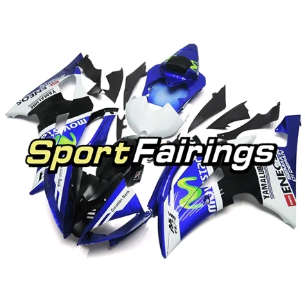 R6 08-16 Полный обтекатели для YAMAHA YZF600 R6 Год 2008 2009 2010 2012 2013 мотоциклетный обтекатель abs комплект цвет синий, черный; большие размеры