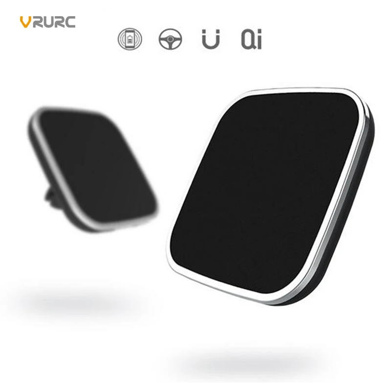 Car Magnetic Qi Wireless Charger For iPhone X 8 7 Plus Charger Fast Wireless Charging Car Holder For Samsung S9 S8 Plus S7 Edge