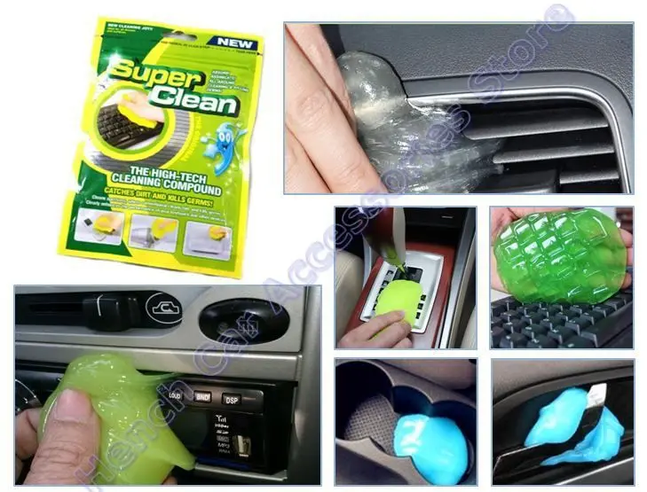 

Car Instrument Station Magic Super Clean Glue Supplies Car Apertural Glue Keyboard Cleaning Gum Glue Free Shipping