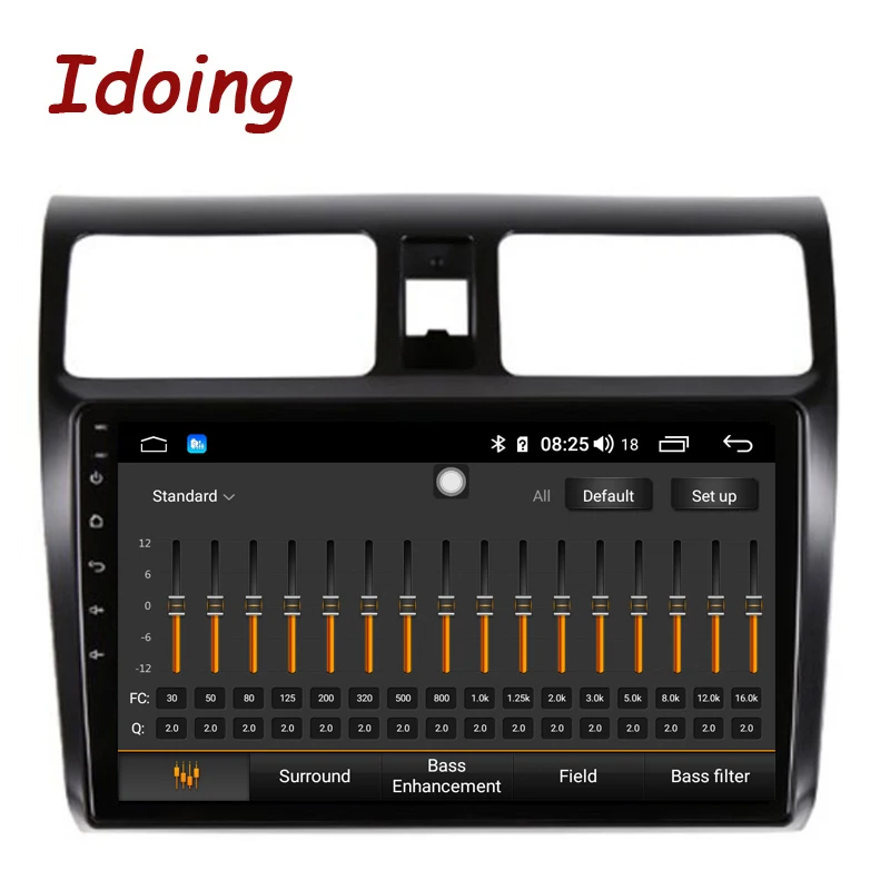 Flash Deal Idoing 10.2"4G+64G 2.5D IPS Octa Core Car Android 8.1 Radio Player For Suzuki Swift 3 2008-2015 GPS NavigationGLONASS no 2 din 5