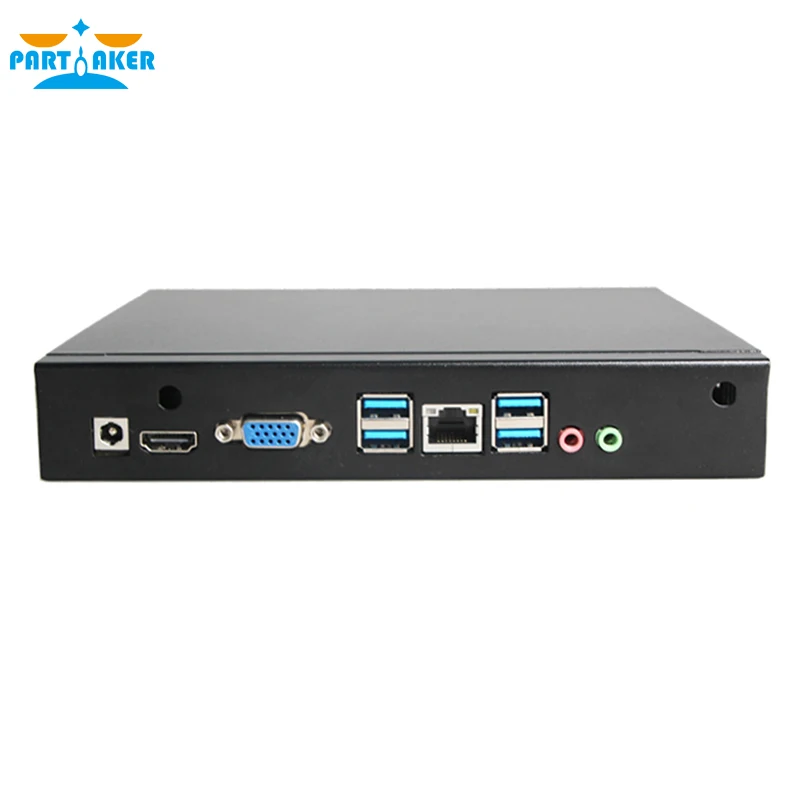 Mini Computer Celeron J3160 Mini PC 12v C5F 4 USB 3.0 with FanMini PC