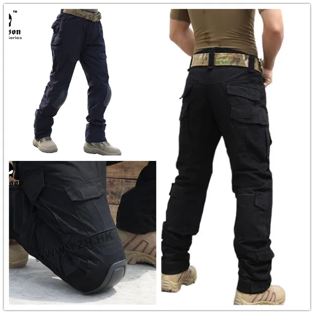 Emerson Gen2 Pants with knee pads Combat Tactical airsoft Pants black