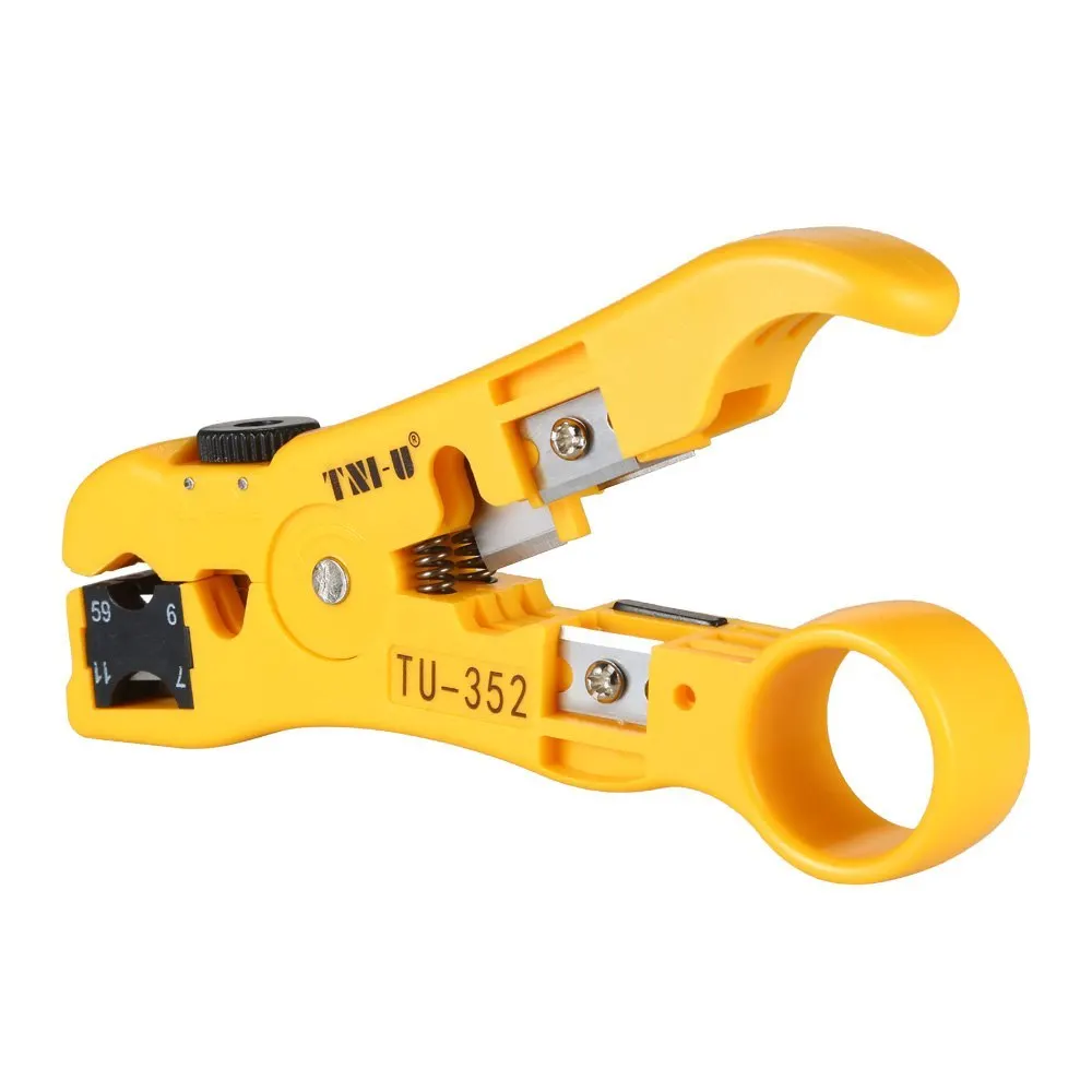 

TU-352 Multifunctional wire pliers multitool crimping pliers Wire Stripper crimping tool for RG59/11/7/6 Cable wire Cutter