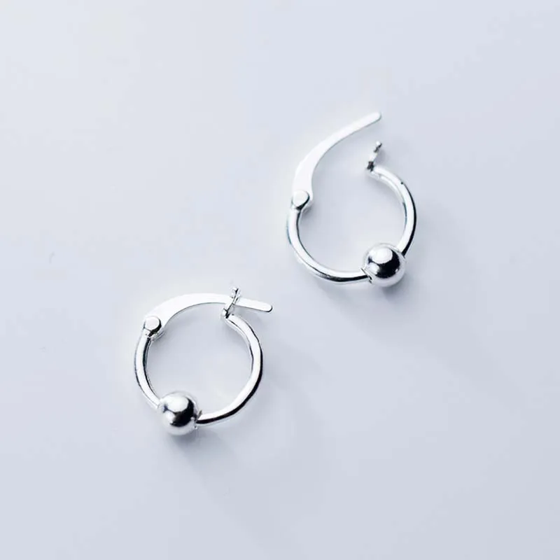 

Trendy 925 Sterling Silver Clip On Earrings for Women Ear Cuff Earring Piercing S925 Silver Fashion Jewelry Clip Earing Gift