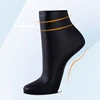 Pieds de Mannequin en plastique pour femmes, présentoir de chaussettes courtes en soie, partie factice jambe de torse, modèle de pied noir avec aimant, 1 pièce ► Photo 1/6