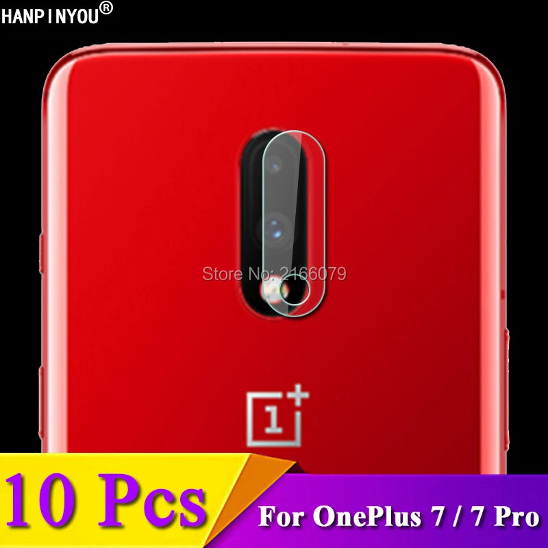 10 шт./партия для OnePlus 7 6,4" /7 Pro 6,67" Защитная крышка для объектива задней камеры Мягкий закаленное защитный из стеклянной пленки