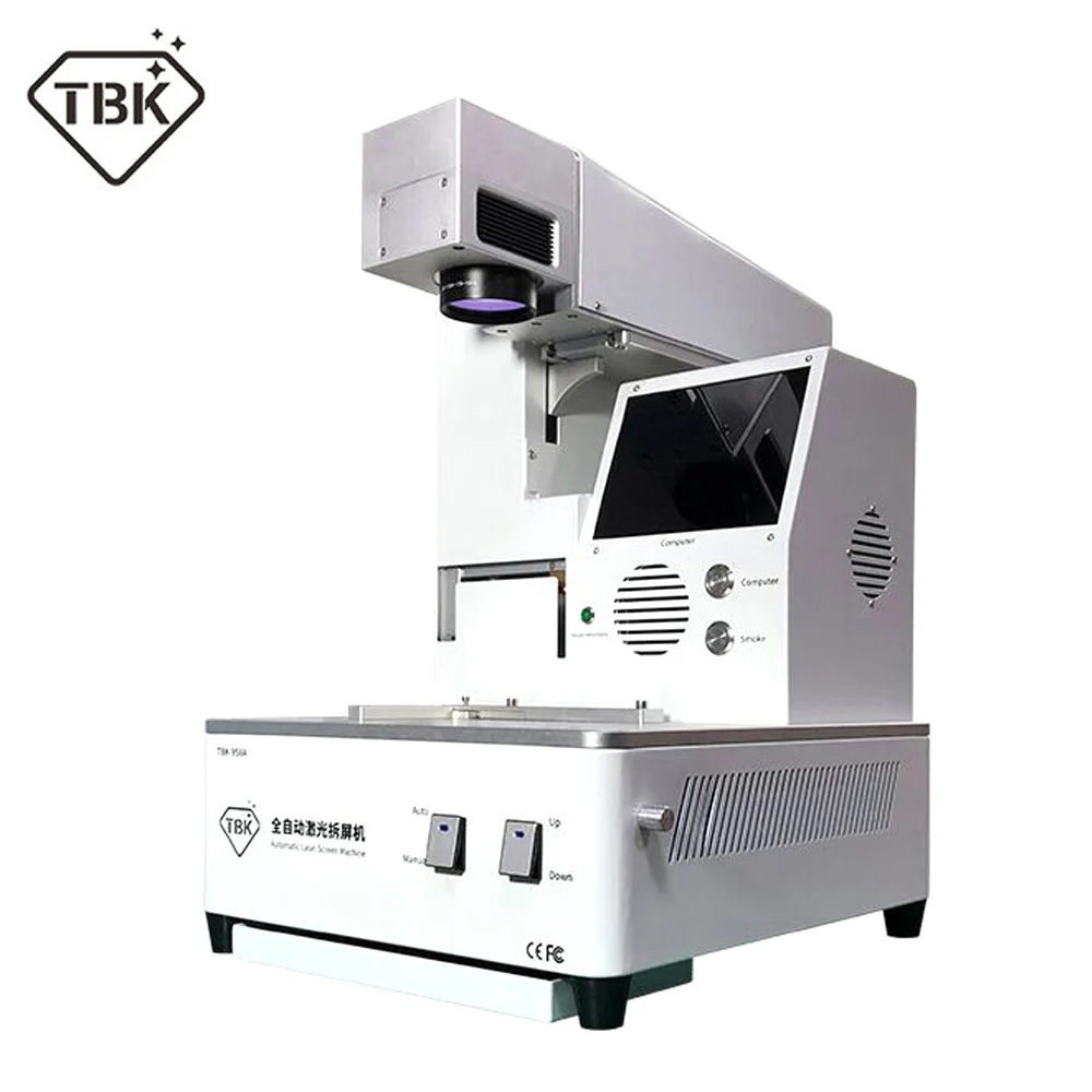 

TBK Laser Engraving Machine Built-in Computer LCD Laser Repair Machine For IPhoneX XS Max 8 8+ Back Cover Marking Lettering