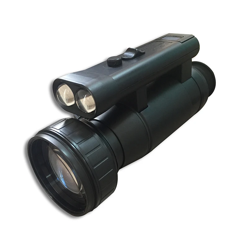 

3.5X Night Vision Device 60/100 Handheld Monocular Telescope 2 Infrared Lamp Portable Night Vision Telescope Rangefinder
