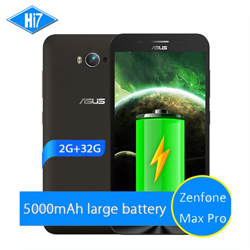 NEW Original ASUS Zenfone Max Pro 5000mAh 2GB RAM 32GB ROM 4G LTE 5 5 Snapdragon