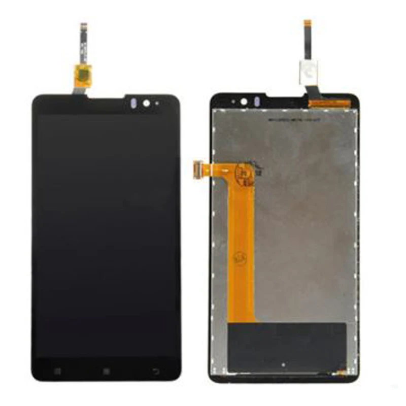 

Original For Lenovo S898T S898 LCD Display With Touch Screen Digitizer Assembly Black free shipping