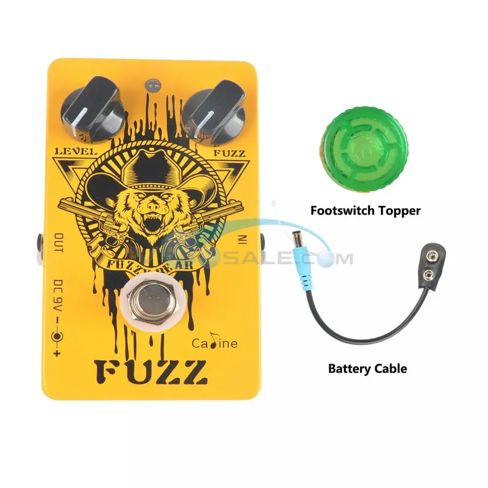 NEW Caline CP 46 Fuzzy Bear Fuzz Guitar Effect Pedal Guitar Accessories