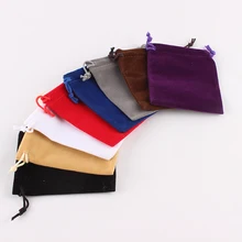 100 шт/партия 8*10 см заказной напечатанный логотип с кулиской мешок бархатные ювелирные изделия мешок Рождественский подарок мешок конфеты пакет