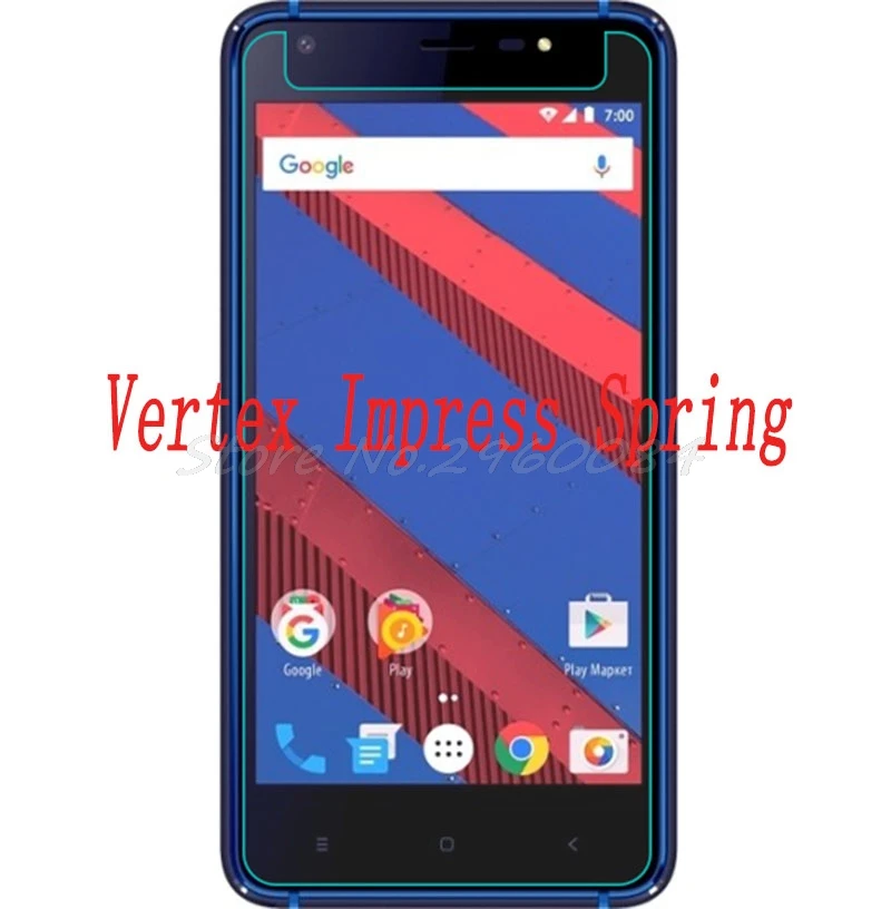 

2PCS NEW Screen Protector mobile phone For Vertex Impress Spring 9H Tempered Glass Film Protective Screen Cover