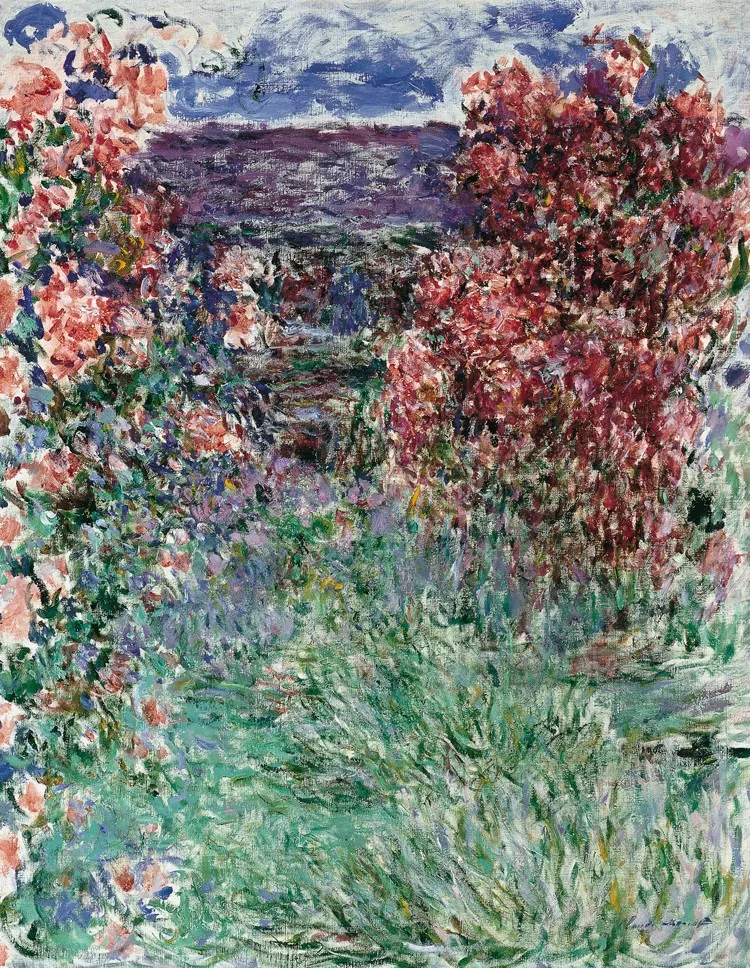 AR-CL-034 Claude Monet - House among the Roses (1925)Vim