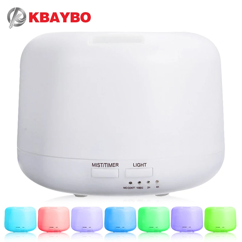 Ultrasonic Aromatherapy Humidifier Essential Oil Diffuser Air Purifier for Home Mist Maker Aroma Diffuser Fogger LED Light 300ML mini cute egg shape dry protecting usb aromatherapy essential oil aroma diffuser ultrasonic air humidifier mist maker fogger
