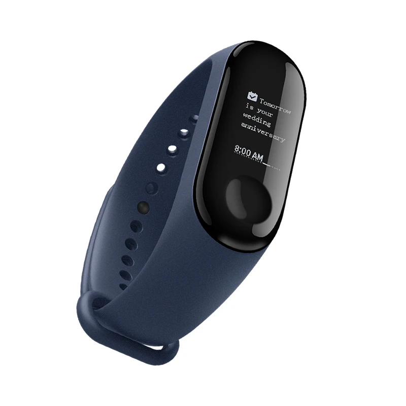 Глобальная версия Xiaomi mi Band 3 mi band 3 Смарт Bluetooth фитнес-трекер OLED экран водонепроницаемый смарт-браслет для IOS и Android