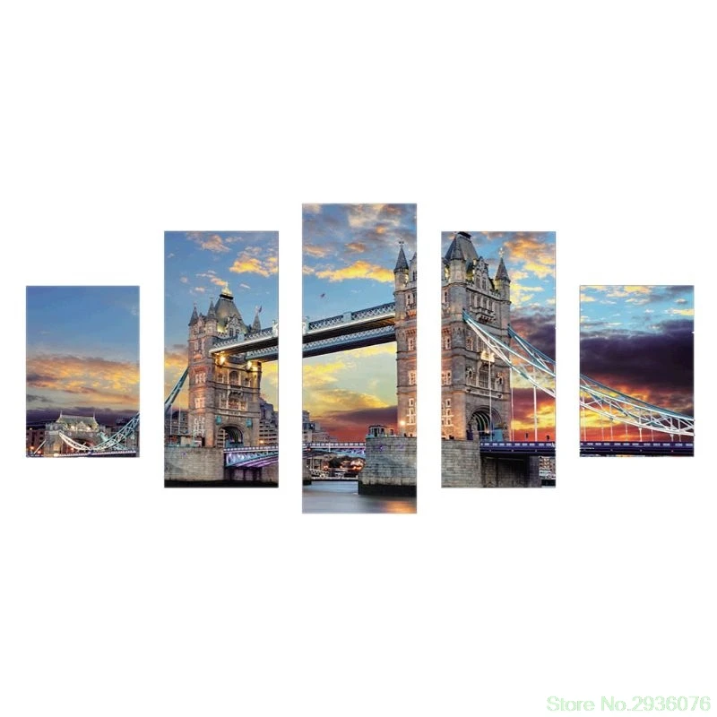 

2017 New Castle DIY 5D Full Drill Diamond Painting Embroidery Cross Stitch Kit Rhinestone Mosaic Room Home Decor Craft