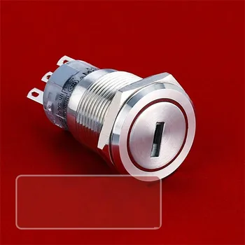 

Tlas1-agq metal key switch 19mm for machine or equipment,2pcs/lot