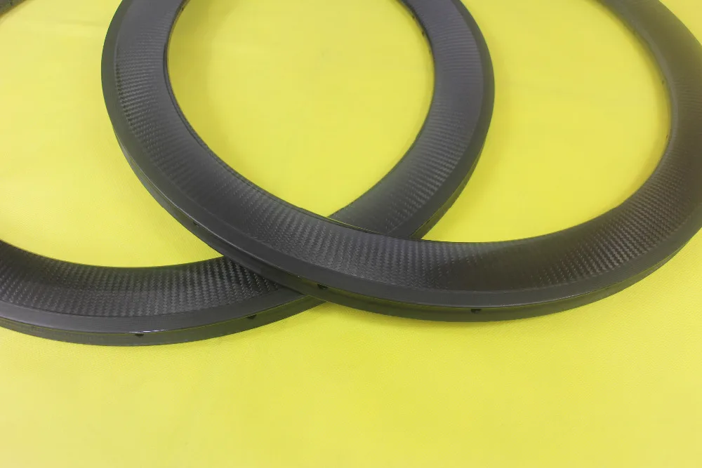 Clearance 60T 60mm tubular road bike carbon rims 23mm width 3K Twill glossy 20/24 holes front 20 rear 24 basalt braking track 700c wheels 3 Clearance 60T 60mm tubular road bike carbon rims 23mm width 3K Twill glossy 20/24 holes front 20 rear 24 basalt braking track 700c wheels 3