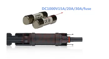 

New solar Connector Fuse Holder Protective 1000 VDC with three choices 15A/20A/30A