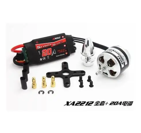 Двигатель EMAX XA2212 1400KV с Simonk 20A ESC | Игрушки и хобби