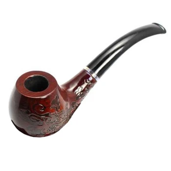

Bestselling Durable Wooden Enhance Smoking Pipe Tobacco Cigarettes Cigars Pipes