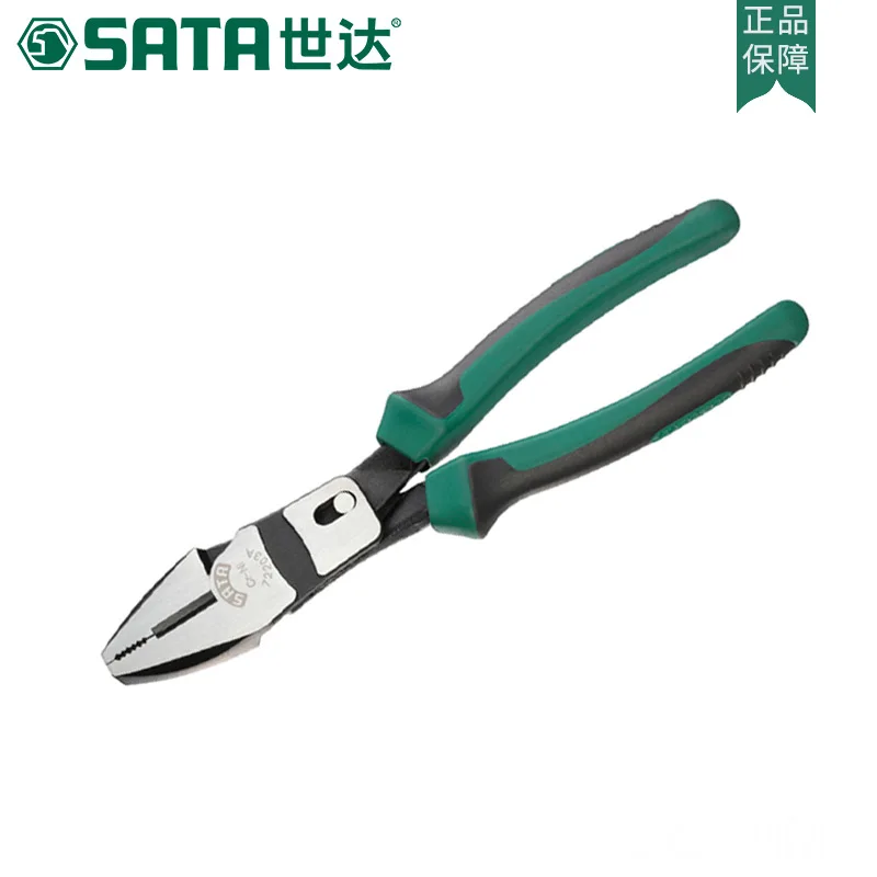 

SATA 8" Efficient Type Wire Cutter Vise Pliers Chrome vanadium alloy steel 72203A