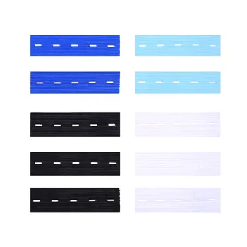 

10 PCS Elastic Waist Extenders Strong Adjustable Pants Button Extenders Clothiers extension buckle Waist extension belt1D13