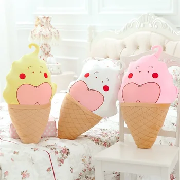 

Creative Ice cream plush toys kids toys pillow cushion home decoration Valentine's day wedding gifts