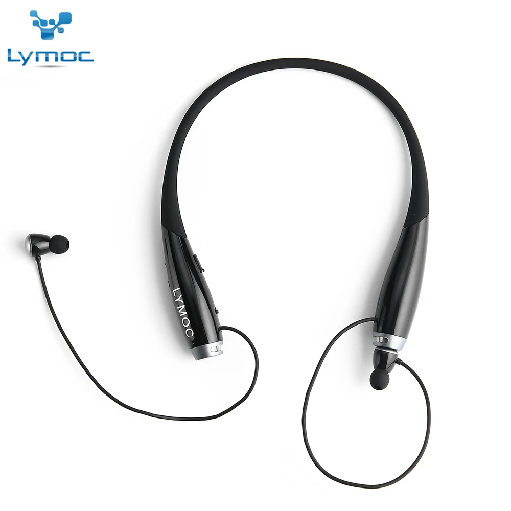LYMOC беспроводные гарнитуры колонки два режима шейный браслет Bluetooth наушники