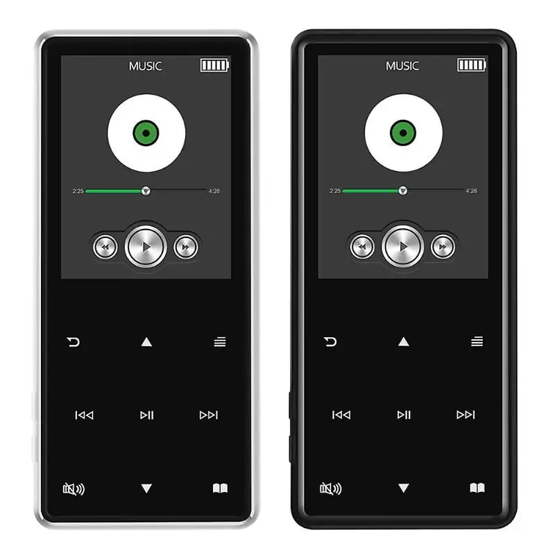 

VODOOL 2.4inch C11 Bluetooth 4.1 HiFi MP4 Player Recorder 8G/16G with Micro TF/SD Card Slot Support TXT E-book file type Radio