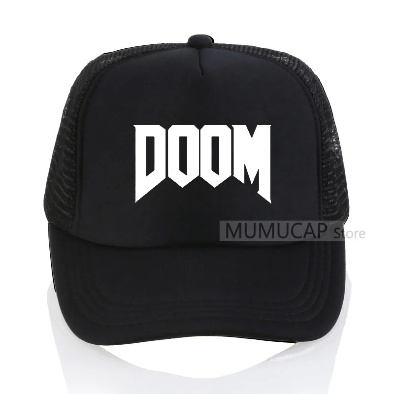 Летняя новая брендовая модная бейсбольная кепка Doom универсальная Отличная