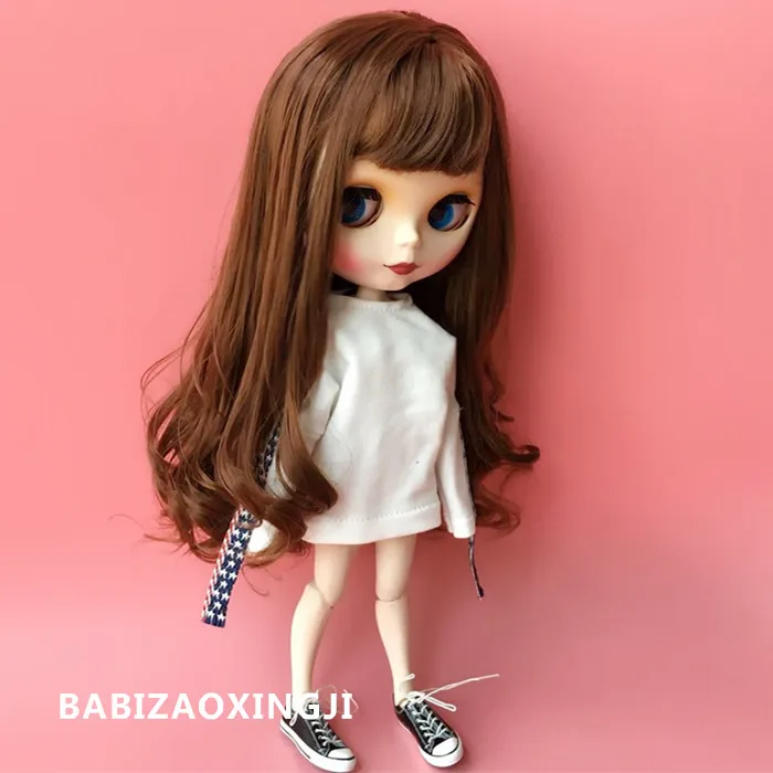 1/6 bjd blyth Кукла одежда 30 см куклы аксессуары модная повседневная одежда для 30 см кукла blyth одежда Pullip аксессуар для Барби