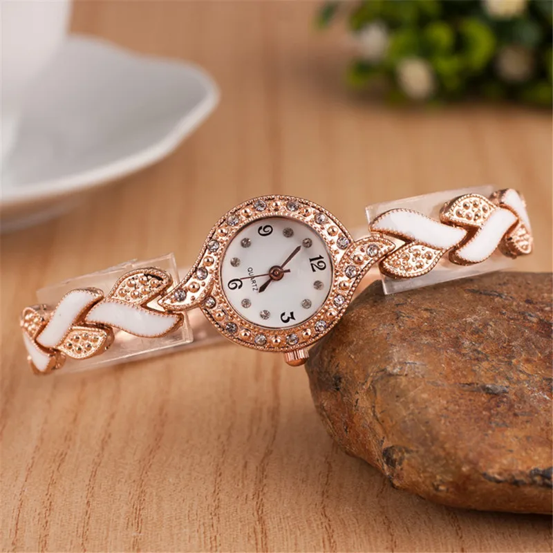 Новые Брендовые Часы с браслетом женские роскошные часы с кристаллами наручные часы женские модные повседневные кварцевые часы