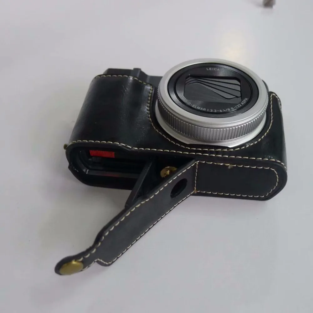 Чехол из искусственной кожи с защитой от нижней части корпуса для цифровой камеры Leica C-Lux