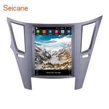 Seicane Android 6.0 9.7 inch Car Head Unit Player For 2010-2014 Subaru Outback GPS Navigation Support Carplay OBDII Mirror link