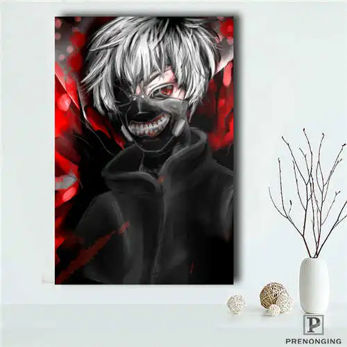 На заказ tokyo_ghoul(1)@ печатные плакаты ткань настенные художественные картины для декора гостиной#18-12-05-1-22 - Цвет: Rectangle Poster