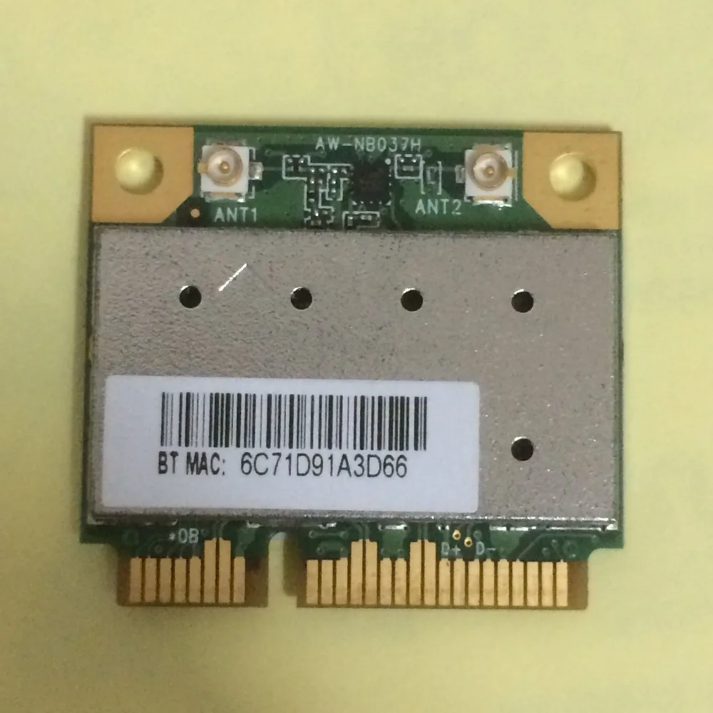 Atheros AzureWave AR9285 AR5B195 AR9002WB-1NGCD Половина мини PCIe Bluetooth 3,0+ 150 Мбит/с WLAN wifi карта