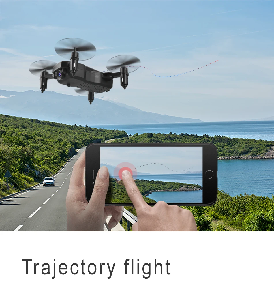 Quadcopter with 2MP Camera Mini Foldable RC Drone M11 2.4GHz 6-Axis Gyro WiFi FPV Drone Good Choice for Helicopter Training (15)