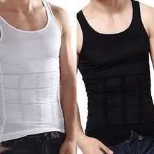 Вентиляция комфортный мужской корсет жилет для похудения грудь и Abdo мужские обтягивающие талии дышащее нижнее белье черный белый плюс размер