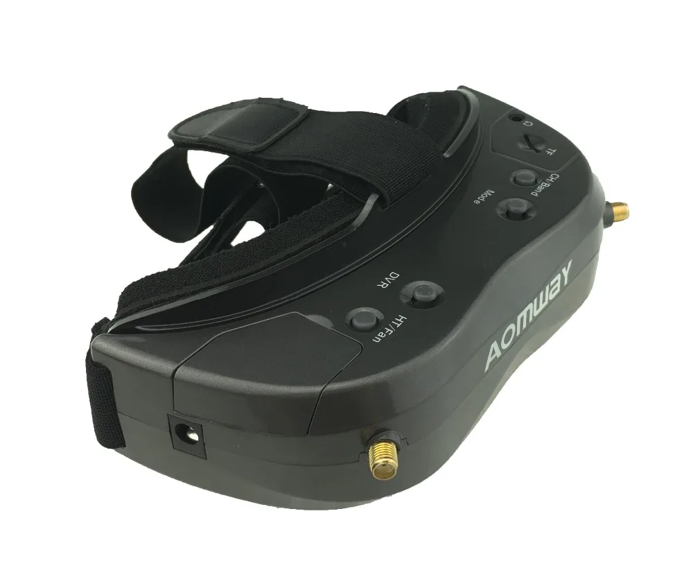 Видеогарнитура Aomway Commander Goggles V2 3D 5 8G 64ch 1080P 800X600 SVGA FPV с поддержкой HDMI DVR FOV 45 для