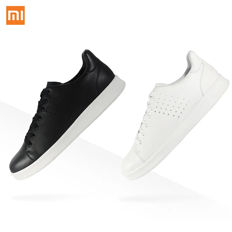 

Xiaomi Freeti Leisure Genuine Leather Shoes Fashionable Design Replaceable Waterproof for Woman Wen Supporting Xiaomi Smart Chip