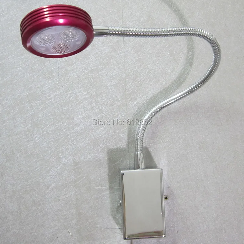 Free shipping Multipurpose Bright 3x1W Bunk Bed Reading Lights with