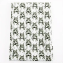 50*145 см Лоскутная печатная полиэфирная и хлопковая ткань для детских постельных принадлежностей домашний текстиль для шитья куклы Тильда 50411