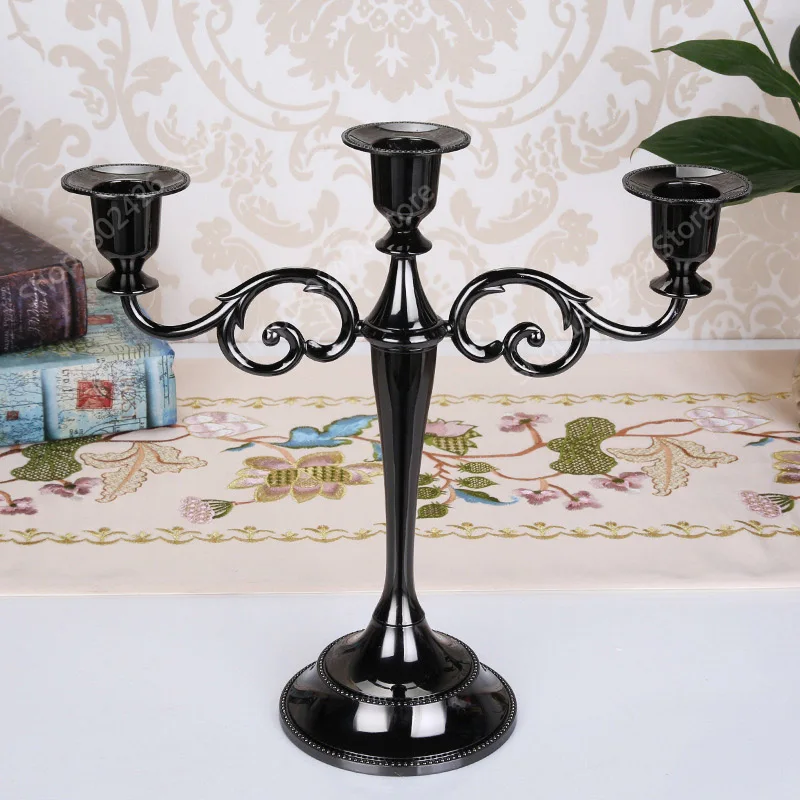 Multi Arms Metal Alloy Candle Holder (11)