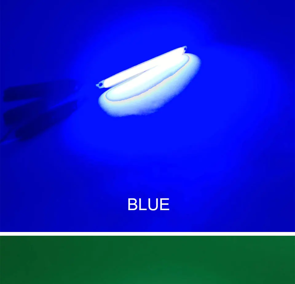 120mm 4.72in LED Bar Light Strip COB Bulb 12V 7W 10W LED Lamp Green Blue Red White Emitting Colors 12010mm COB Chip (15)