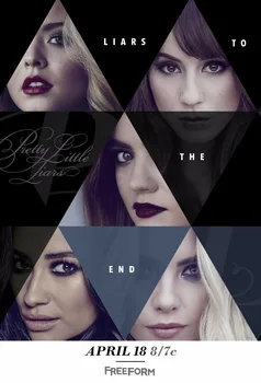 

Pretty Little Liars Season 7 TV Troian Bellisario, Ashley Benson SILK POSTER Wall painting 24x36inch