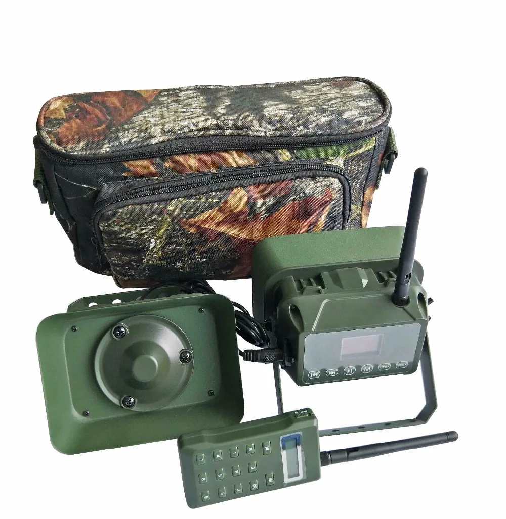 

PDDHKK Hunting Decoys Remote Cotrol mp3 Bird Sounds Player Timer ON OFF Bird Callers Loudspeaker Amplifier Portable Bird Trap