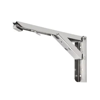 

Adeeing Stainless Steel Foldable Triangular Support Large Load Bearing Bracket Holder for Wall Storage Rack